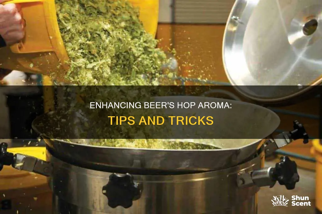 how to get more hop aroma