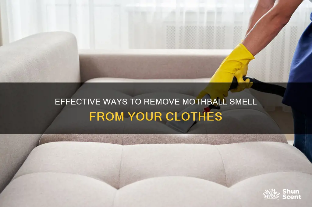 how to get mothball scent out of clothes
