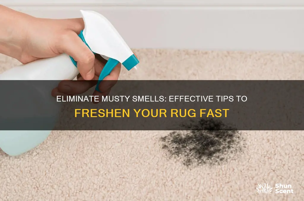 how to get musty scent our of rug