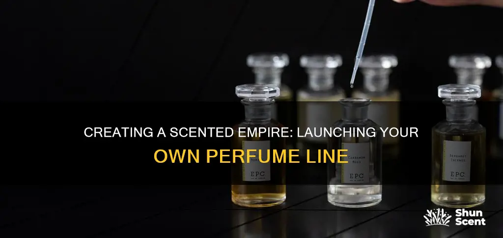 how to get my own perfume line