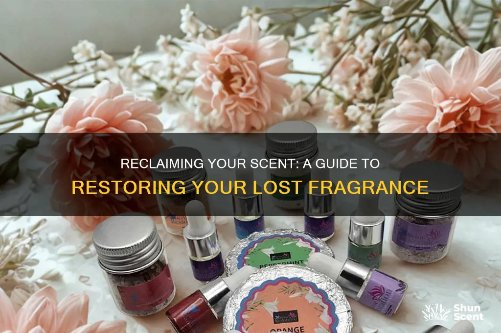 how to get my scent back