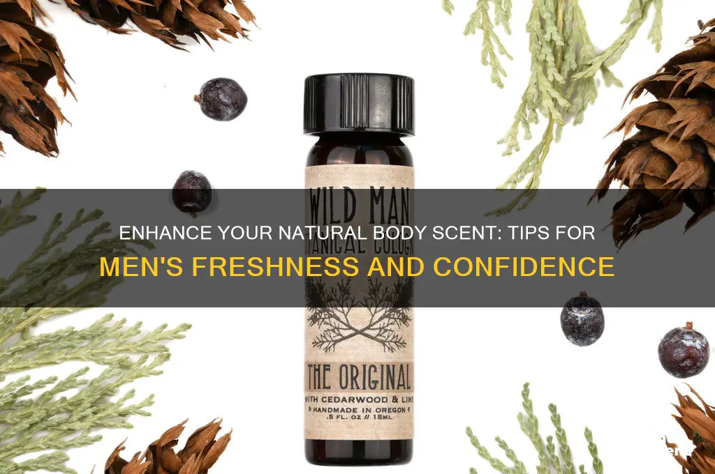 how to get natural body scent men