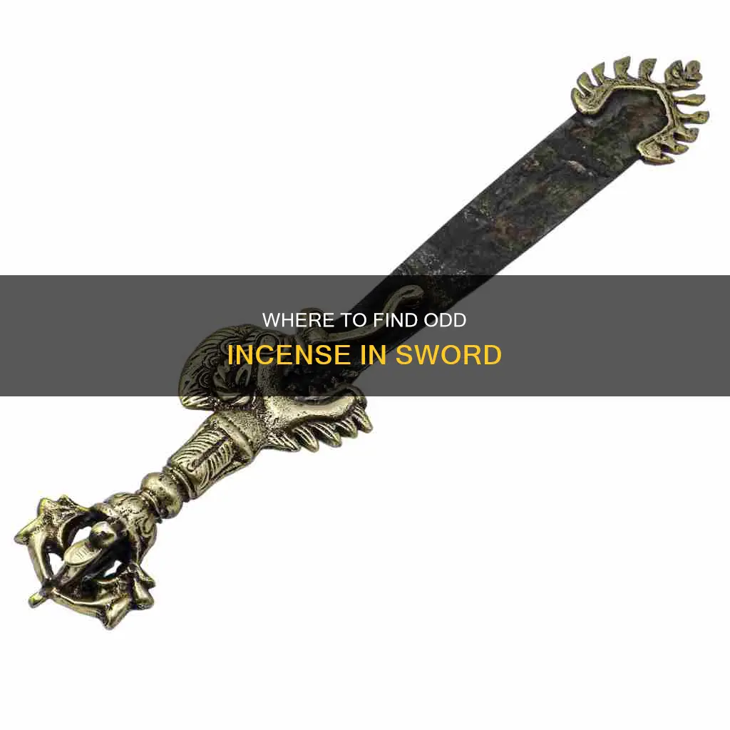 how to get odd incense in sword