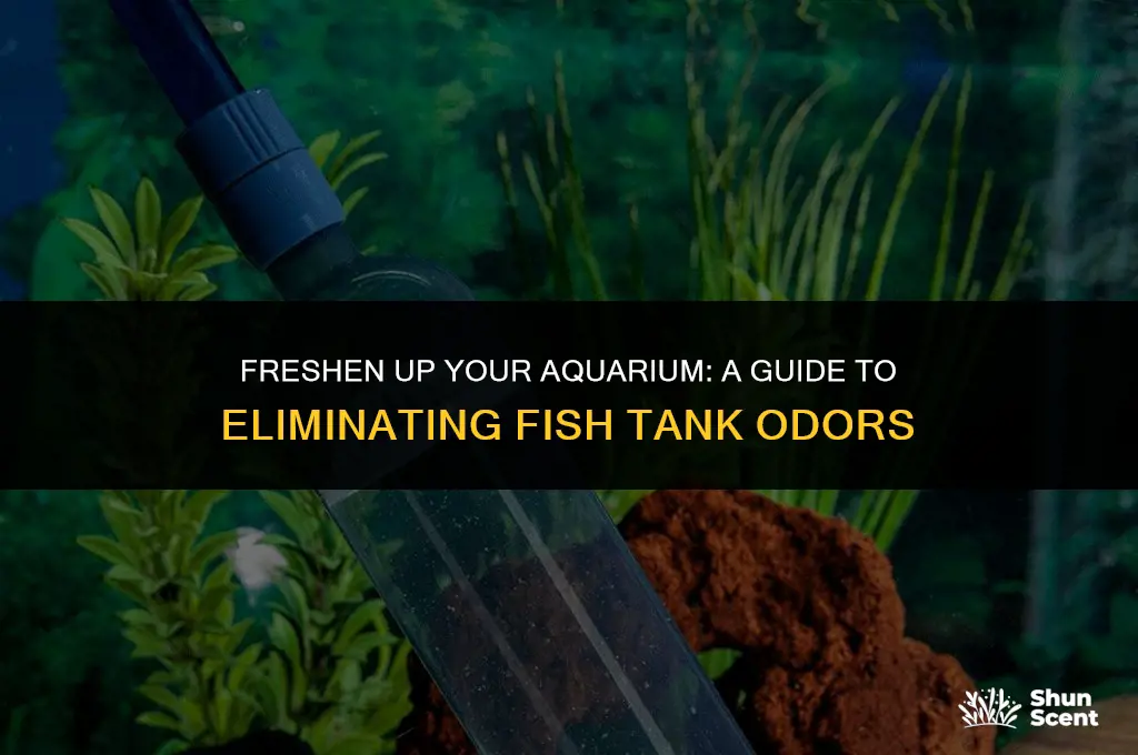how to get odor out of fish tank