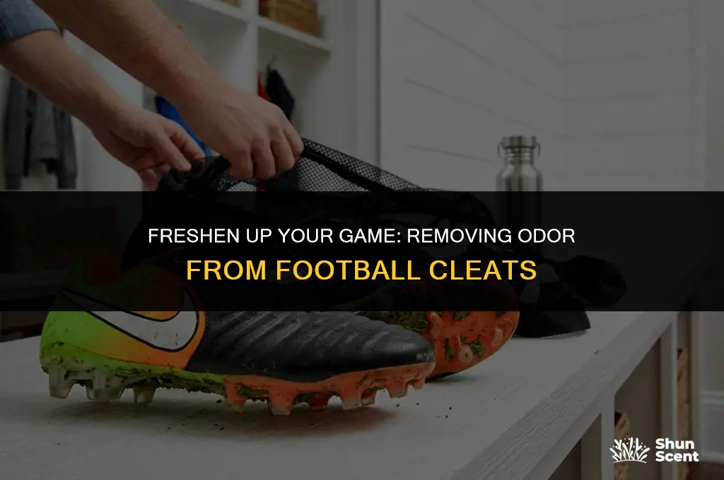 how to get odor out of football cleats