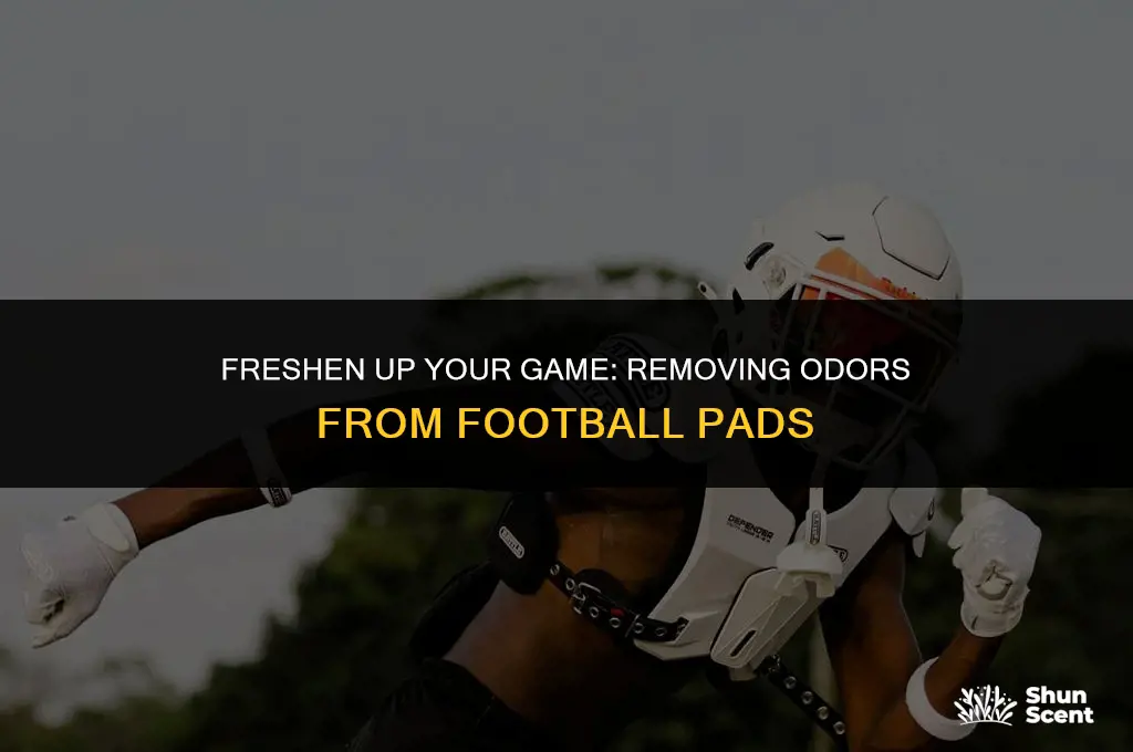 how to get odor out of football pads