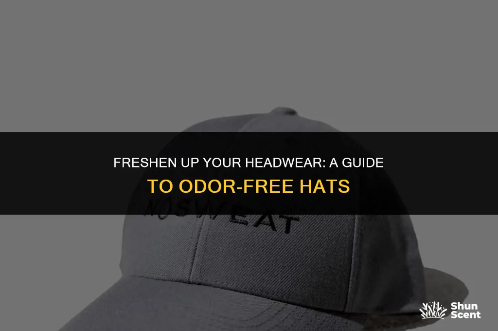 how to get odor out of hats
