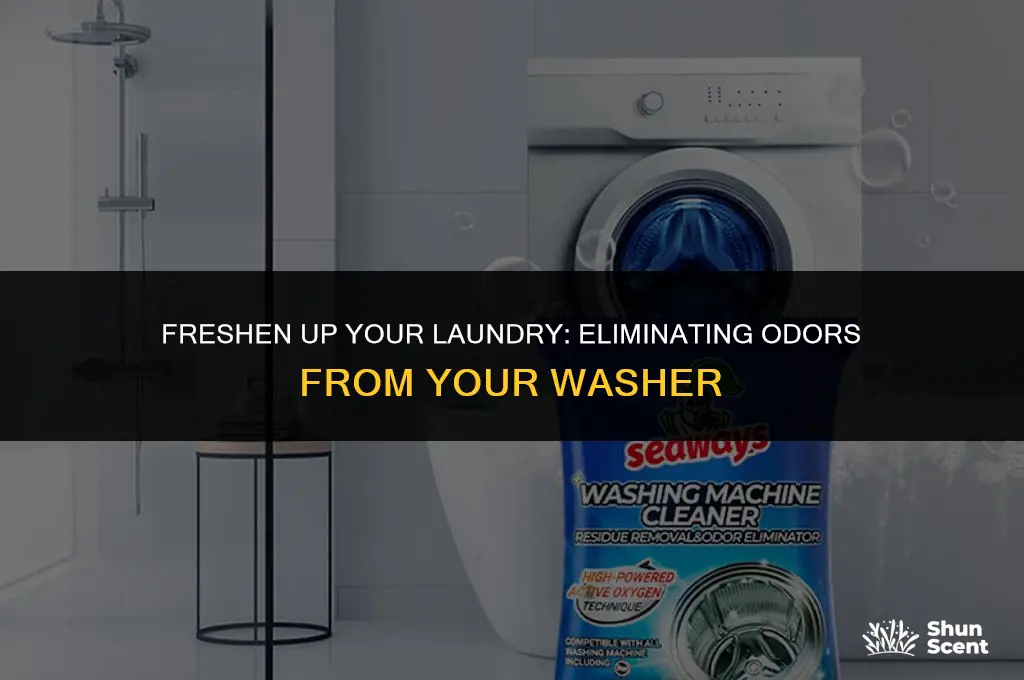how to get odor out of he washer