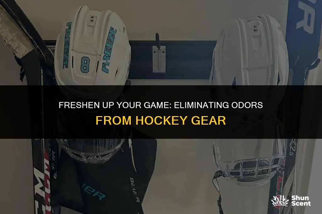 how to get odor out of hockey equipment