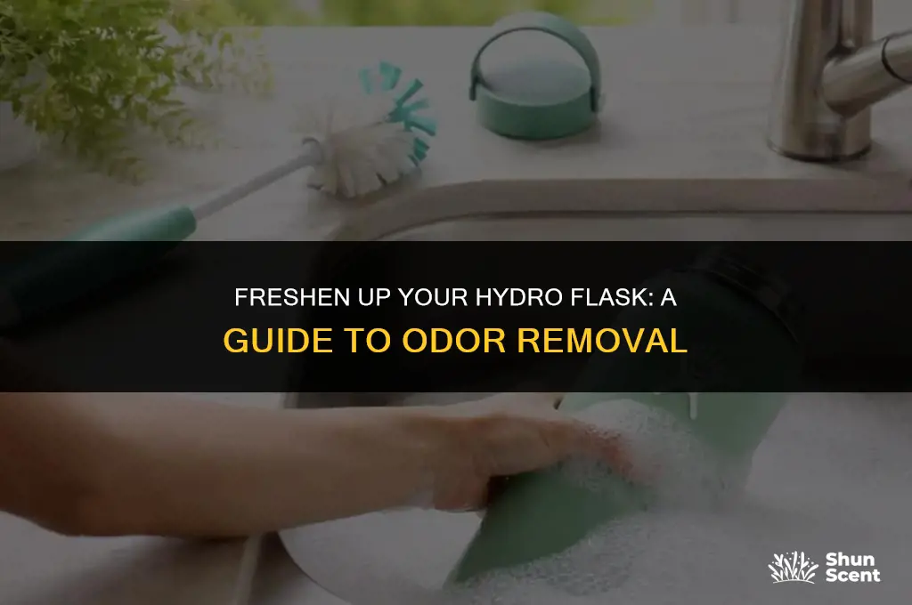 how to get odor out of hydro flask