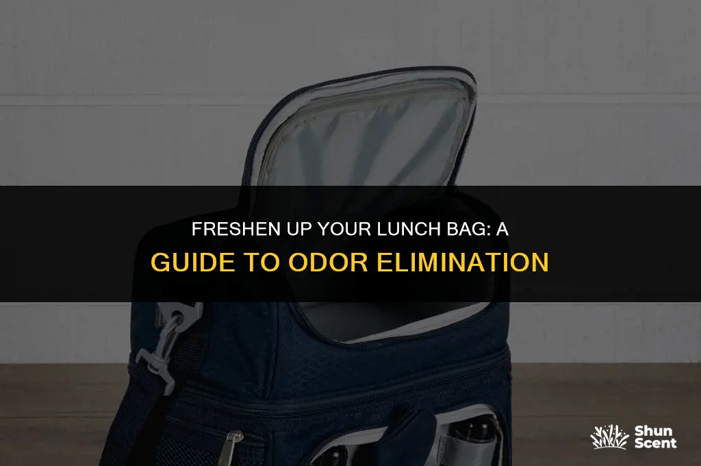 how to get odor out of lunch bag