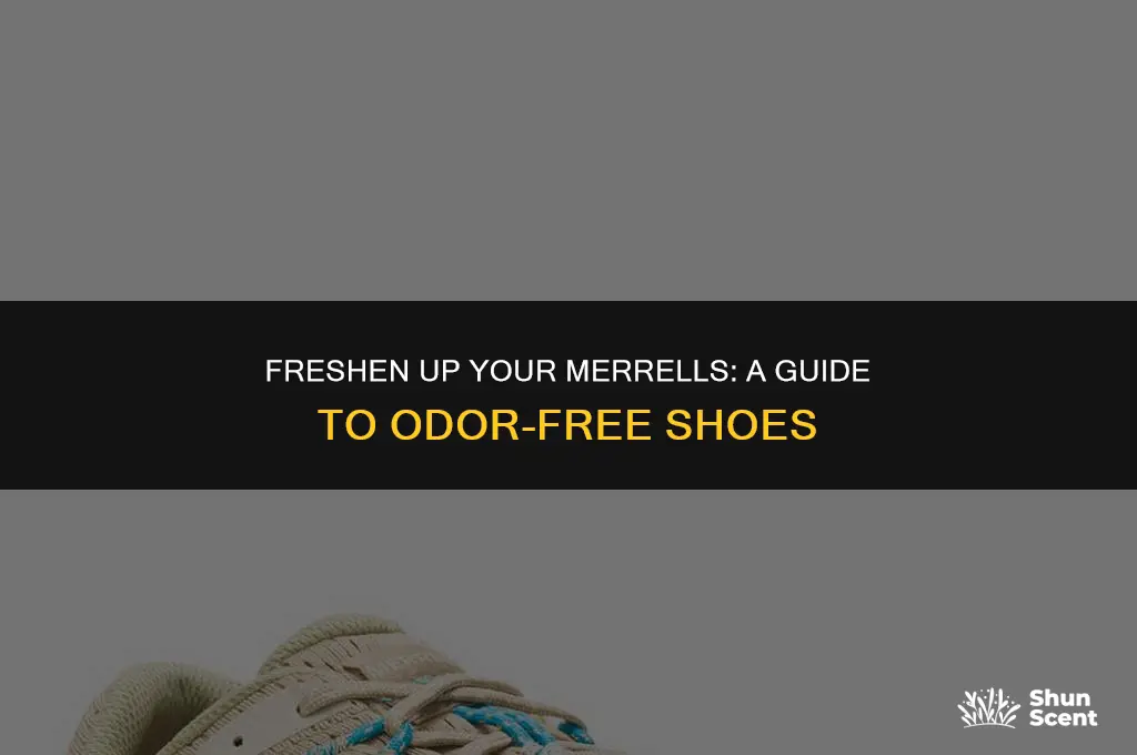 how to get odor out of merrell shoes