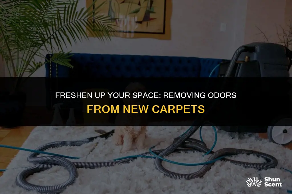 how to get odor out of new carpet