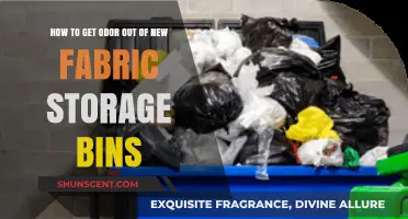 Freshening Up: Removing Odors from New Fabric Storage Bins