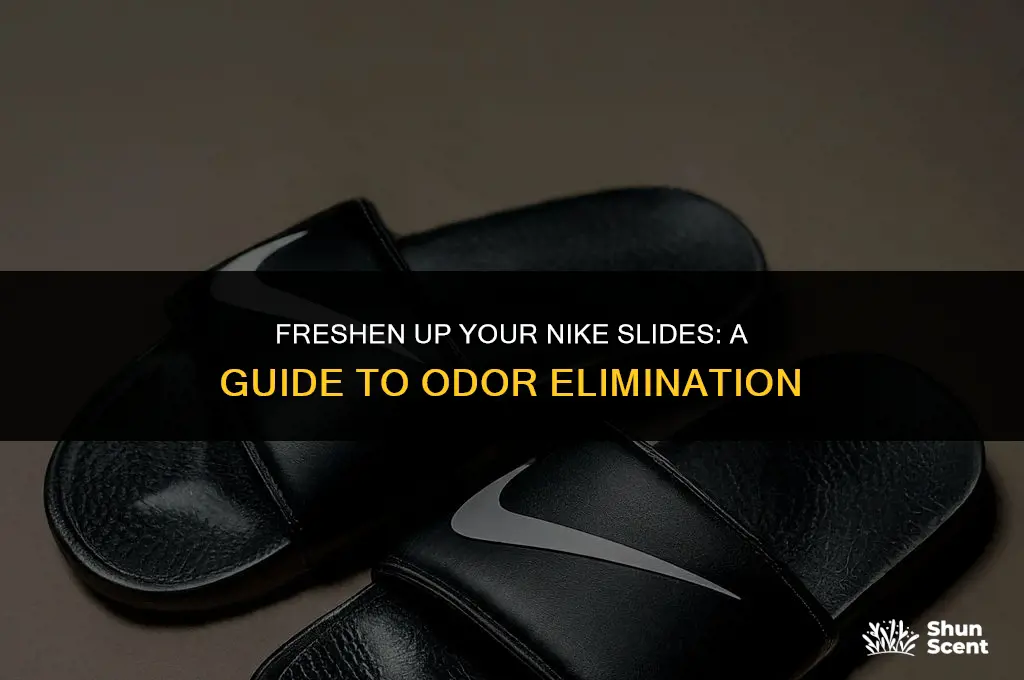 how to get odor out of nike slides