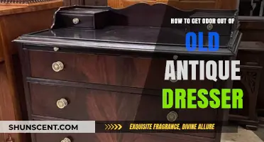 Reviving Vintage Charm: Eliminating Odors from Antique Dressers