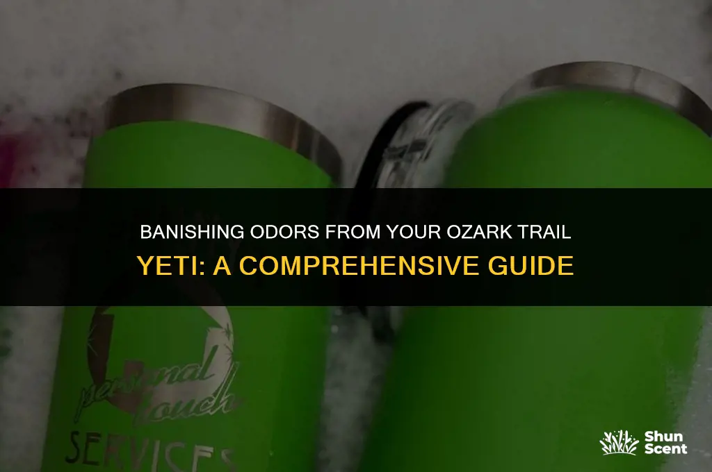 how to get odor out of ozark trail yetti