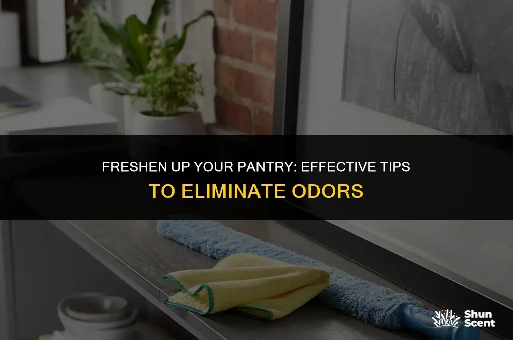 how to get odor out of pantry