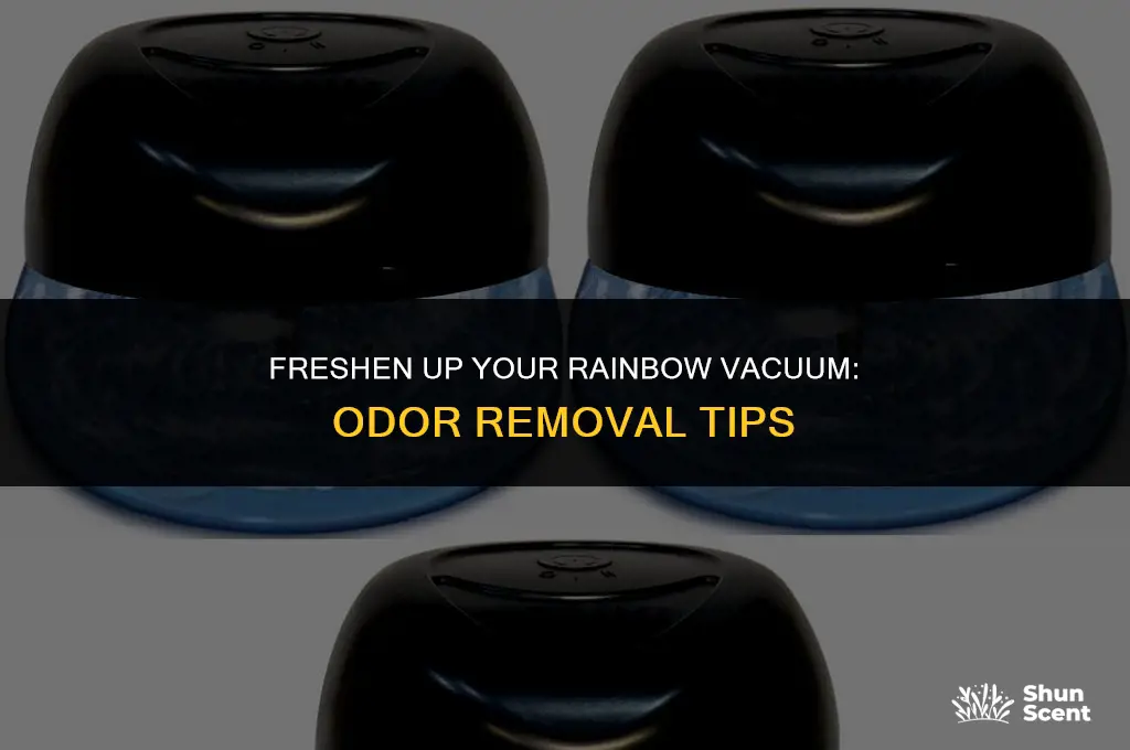 how to get odor out of rainbow vacuum