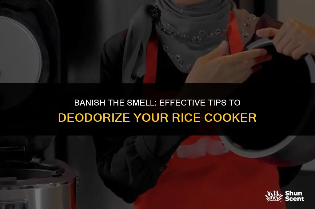 how to get odor out of rice cooker