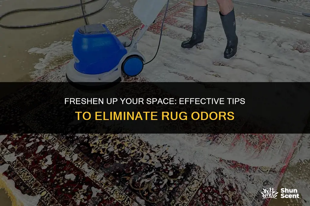 how to get odor out of rugs