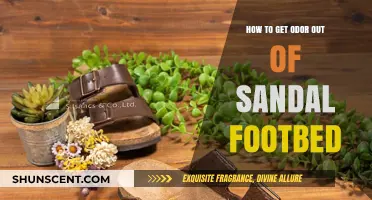Freshen Up Your Footwear: Removing Odors from Sandal Footbeds