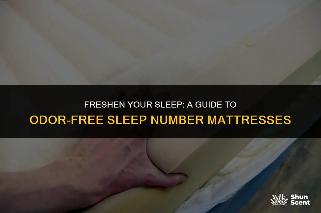 how to get odor out of sleep number mattress
