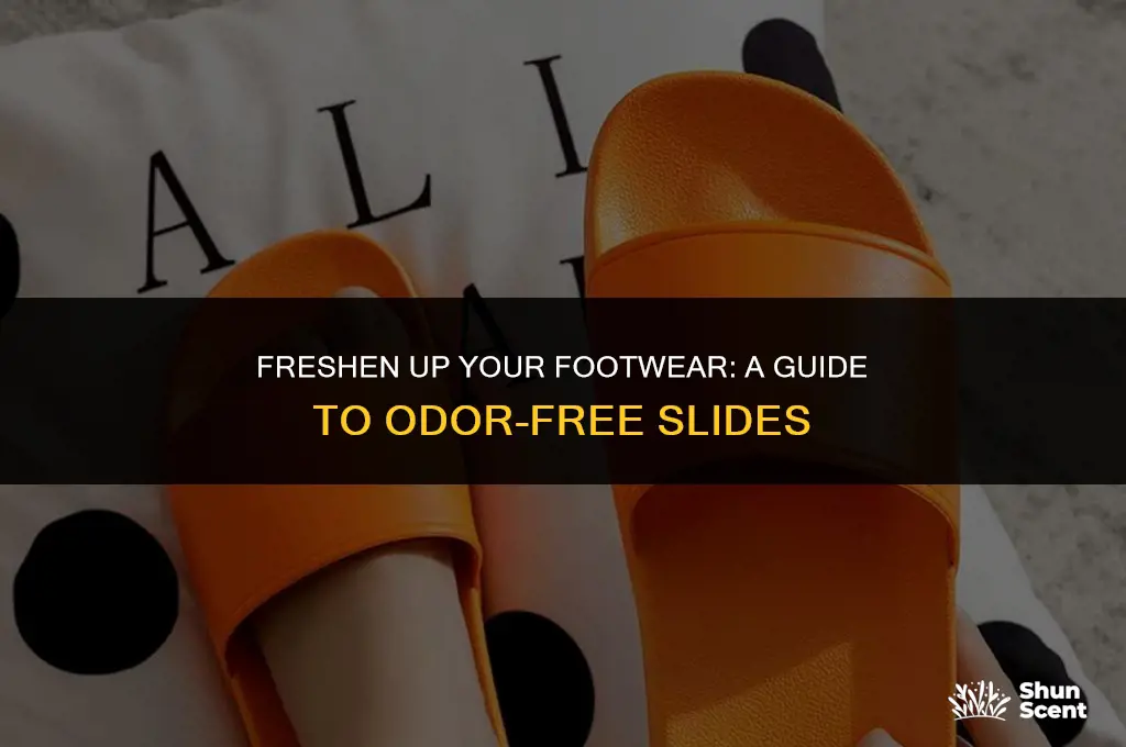 how to get odor out of slides