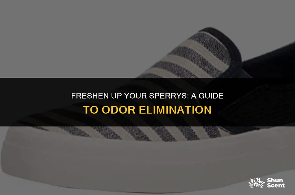 how to get odor out of sperrys