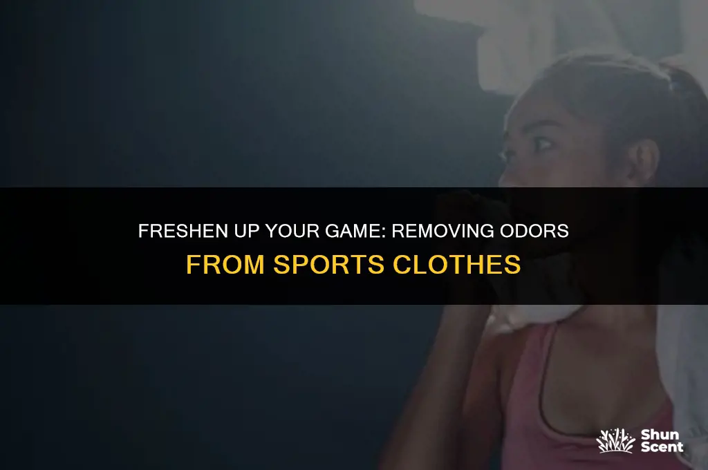 how to get odor out of sports clothes