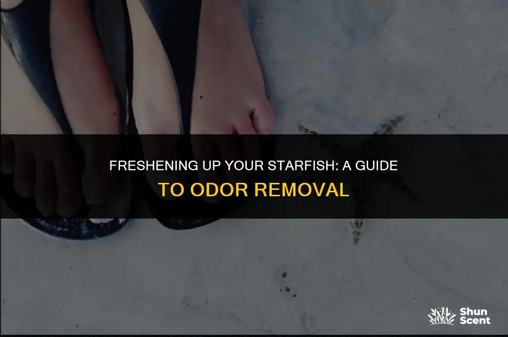 how to get odor out of starfish