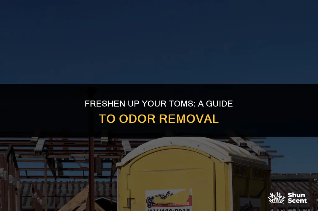 how to get odor out of toms