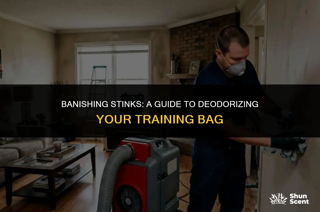 how to get odor out of training bag