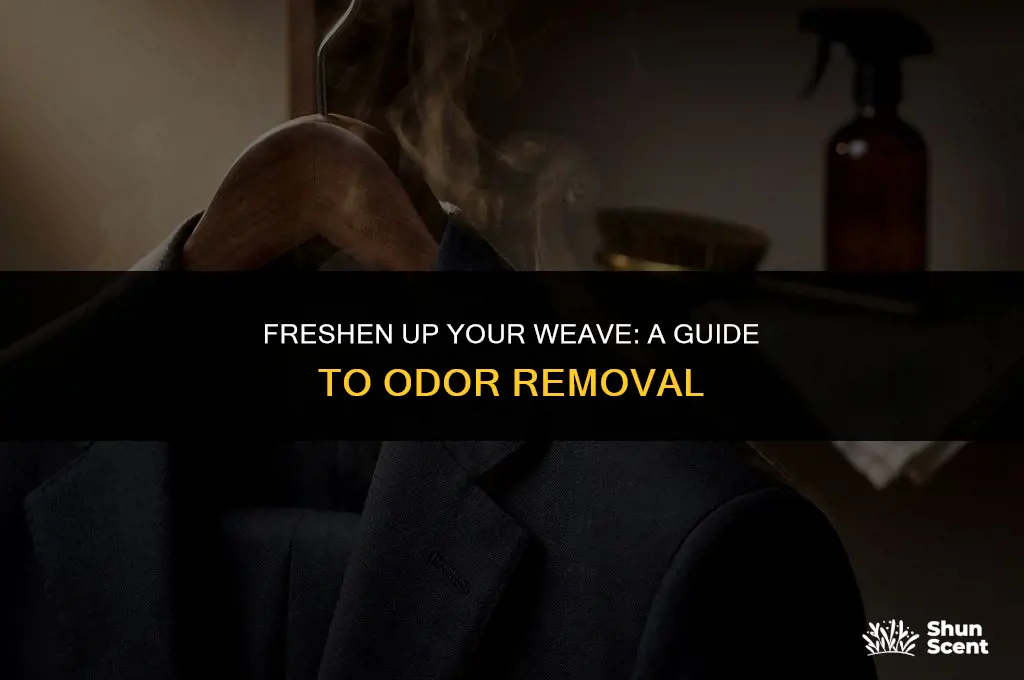 how to get odor out of weave