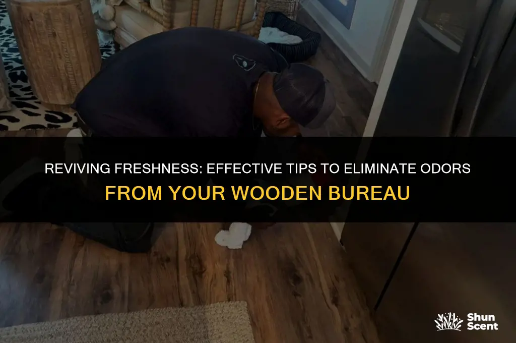how to get odor out of wood bureau