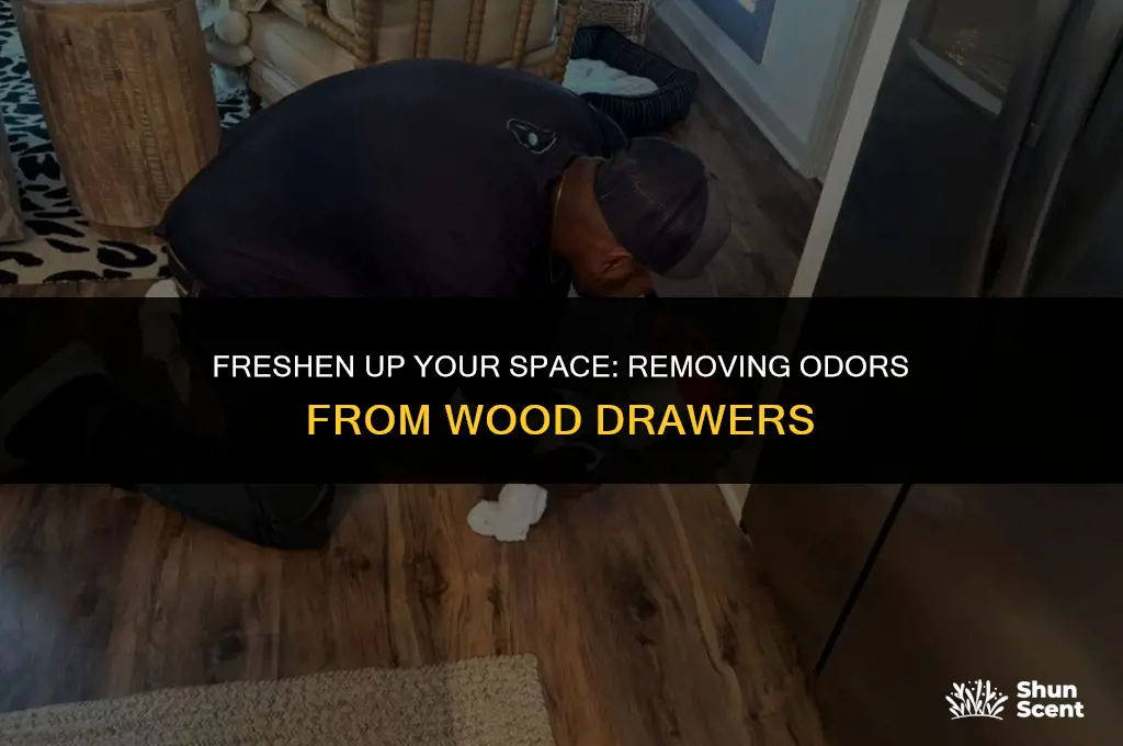 how to get odor out of wood drawers