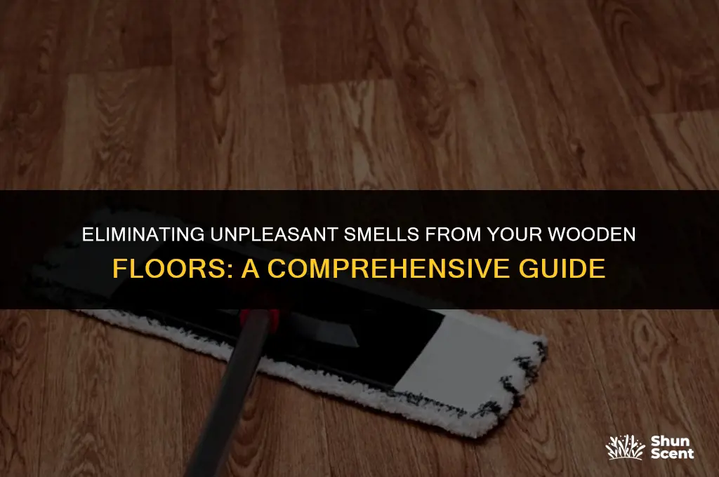 how to get odor out of wood floor