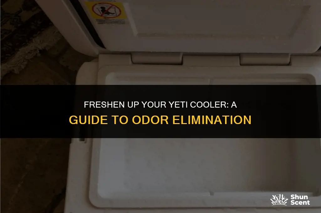 how to get odor out of yeti cooler