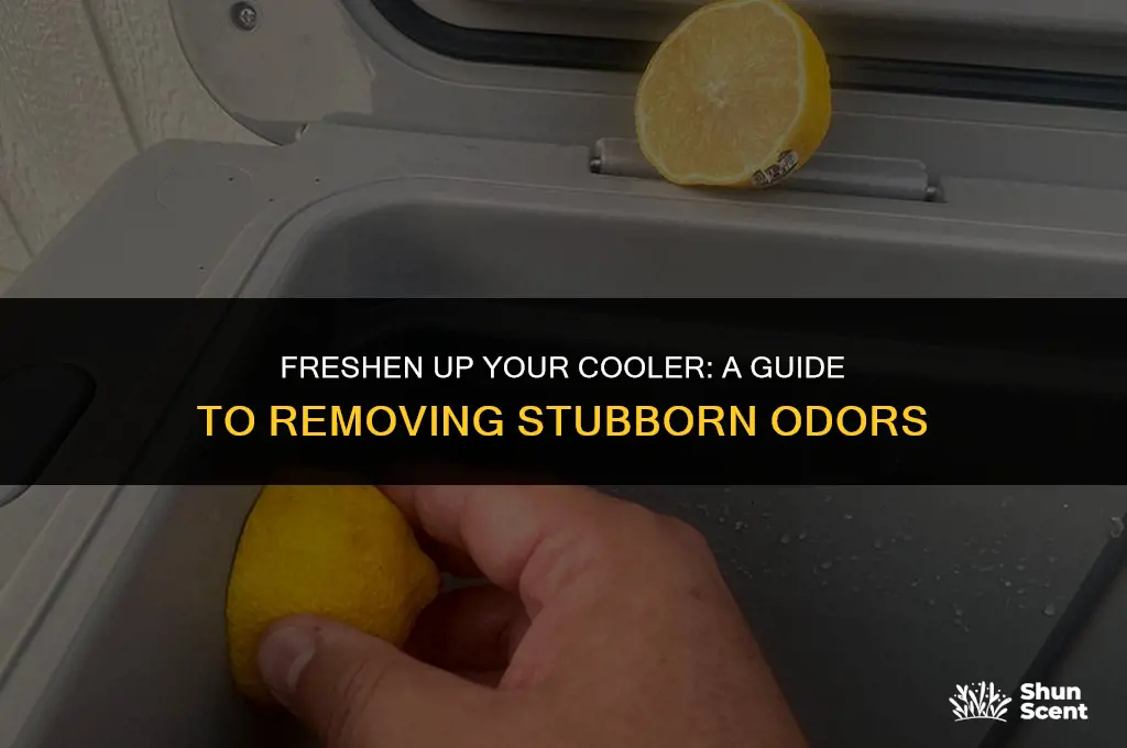 how to get odors out of a cooler