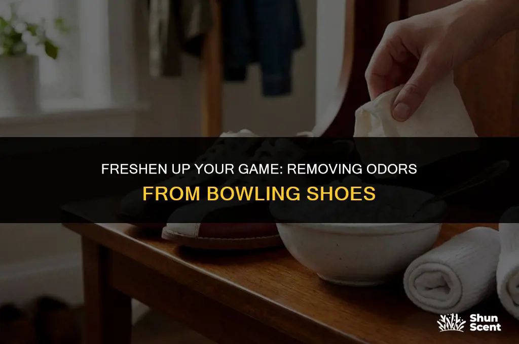 how to get odors out of bowling shoes