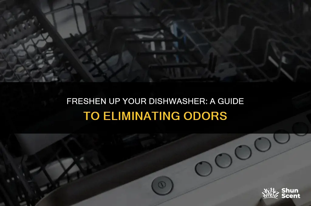how to get odors out of dishwasher