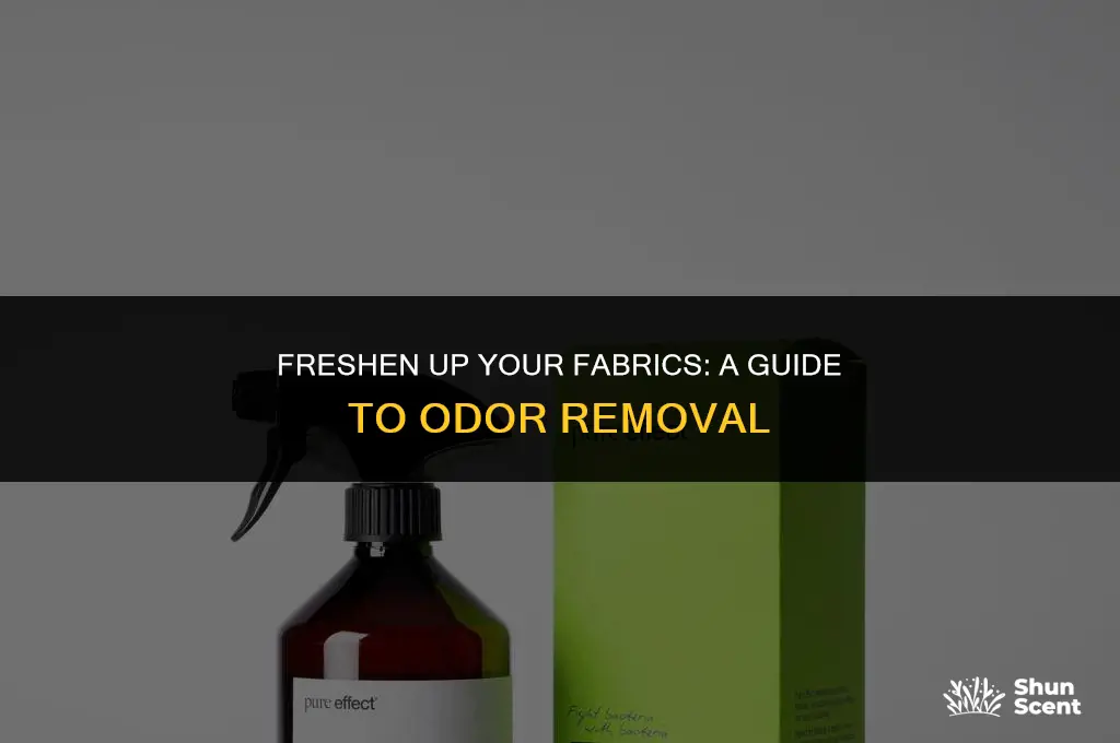 how to get odors out of fabric