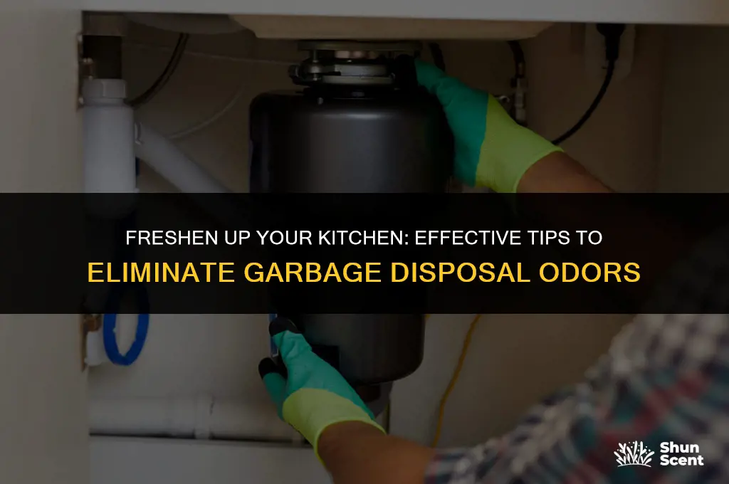 how to get odors out of garbage disposal