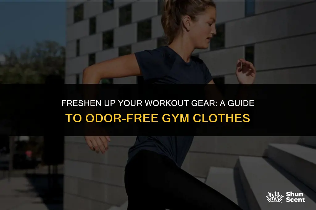 how to get odors out of gym clothes