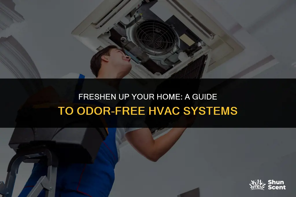 how to get odors out of my house hvac system
