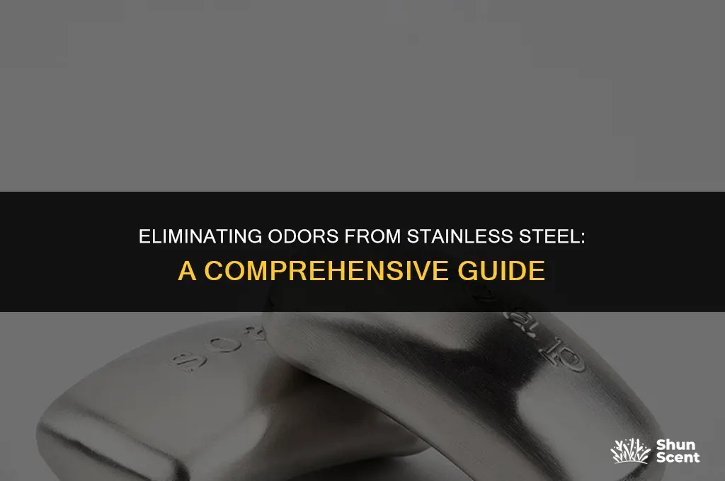 how to get odors out of stainless steel