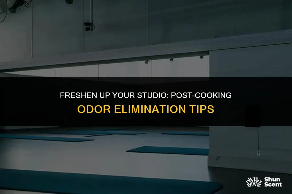 how to get odors out of studio after cooking