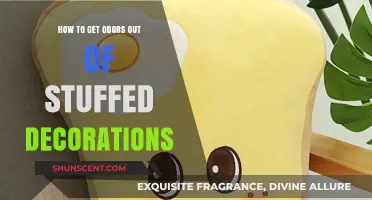 Freshen Up Your Space: Removing Odors from Stuffed Decorations