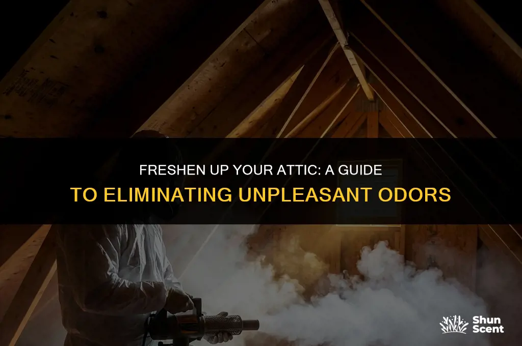 how to get odors out of the attic