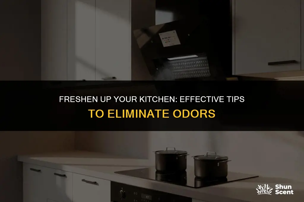 how to get odors out of the kitchen